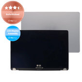 Apple MacBook Air 15" M2 A2941 (2023), M3 A3114 (2024) - Ecran LCD + Sticlă Frontală + Carcasă Spate (Space Gray) Refurbished