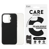 Caz Fearlessly pentru iPhone 15 Pro, Negru, PanzerGlass