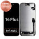 Ecran pentru iPhone 16 Plus, Sticlă tactilă cu ramă, Refurbished