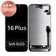 Ecran pentru iPhone 16 Plus, Sticlă tactilă cu ramă, Refurbished