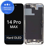 Ecran Hard OLED pentru iPhone 14 Pro Max, Sticlă tactilă cu ramă, FixPremium