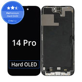 Apple iPhone 14 Pro - Ecran LCD + Sticlă Tactilă + Ramă Hard OLED FixPremium