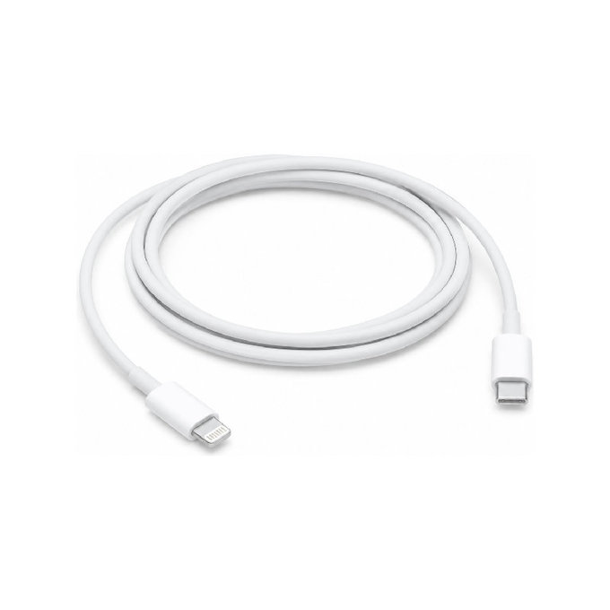 FixPremium - Cablu Lightning/USB-C, 1.5m, alb