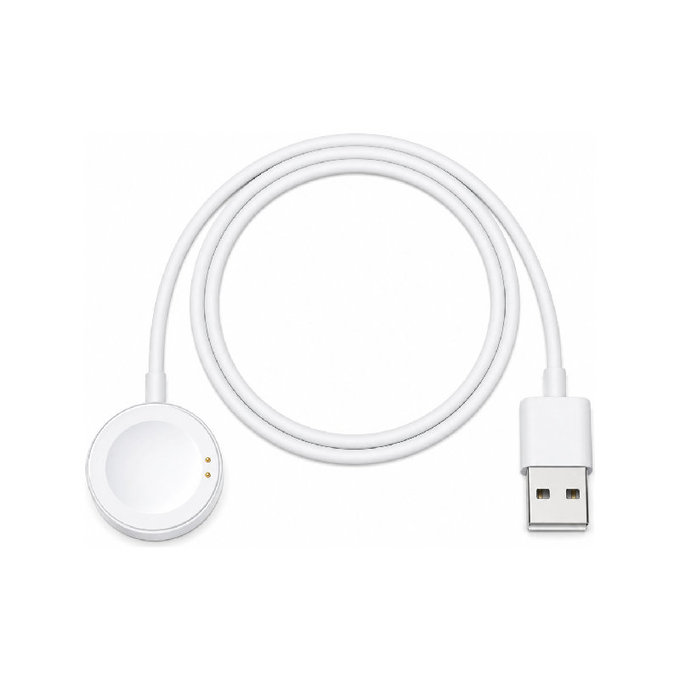 FixPremium - Cablu Watch/USB, 1.5m, alb