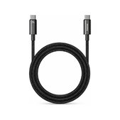 Baseus - Cablu USB-C/USB-C, 1.5m, negru