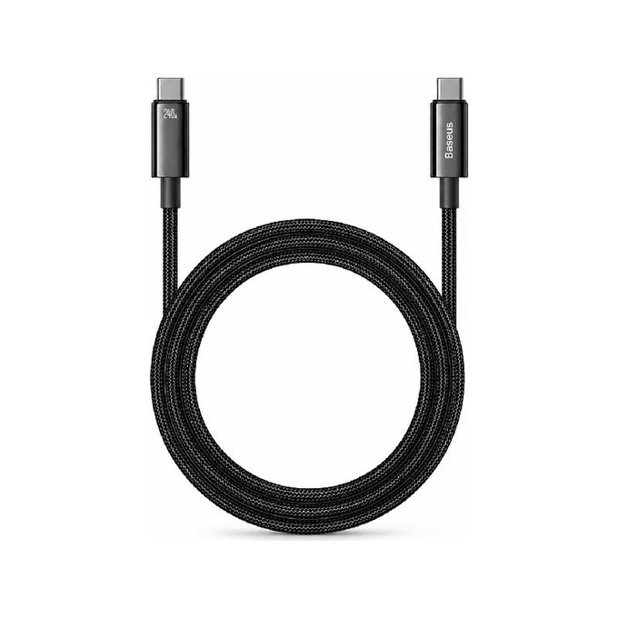 Baseus - Cablu USB-C/USB-C, 1.5m, negru