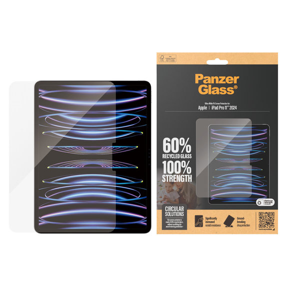 Sticlă securizată UWF pentru iPad Pro 11'', Transparent, PanzerGlass