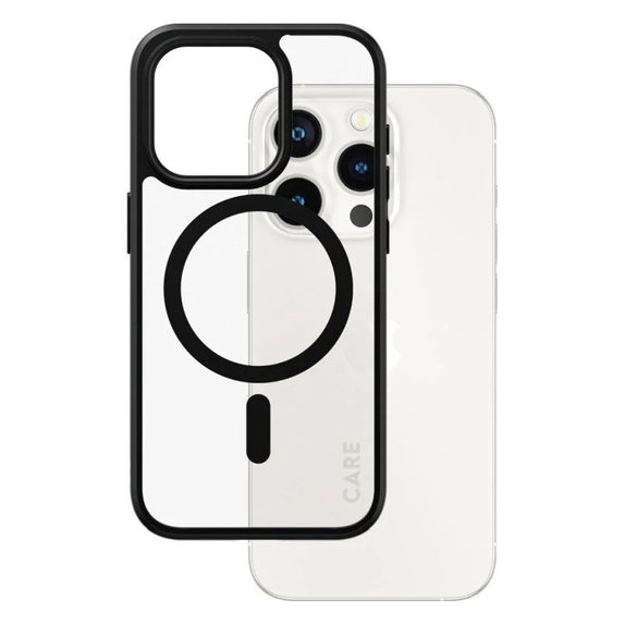 Caz Urban Combat cu MagSAFE by PanzerGlass pentru iPhone 15 Pro, Negru, PanzerGlass