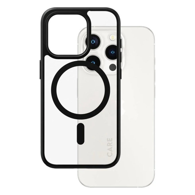 Caz Urban Combat cu MagSAFE by PanzerGlass pentru iPhone 15 Pro, Negru, PanzerGlass