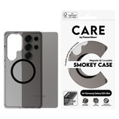 Caz Smokey cu QI negru pentru Samsung Galaxy S25 Ultra, Negru, PanzerGlass