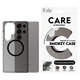Caz Smokey cu QI negru pentru Samsung Galaxy S25 Ultra, Negru, PanzerGlass