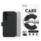 Caz Wallet Tango Two-In-One cu QI pentru Samsung Galaxy S25+, Negru, PanzerGlass