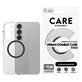 Caz Urban Combat cu QI negru pentru Samsung Galaxy S25+, Transparent, PanzerGlass