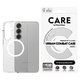 Caz Urban Combat cu QI alb pentru Samsung Galaxy S25+, Transparent, PanzerGlass