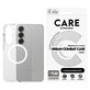 Caz Urban Combat cu QI alb pentru Samsung Galaxy S25+, Transparent, PanzerGlass