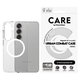 Caz Urban Combat cu QI alb pentru Samsung Galaxy S25, Transparent, PanzerGlass