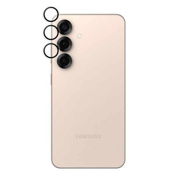 PanzerGlass - Capac de protec?ie & obiectivul camerei Hoops pentru Samsung Galaxy S25+, transparent