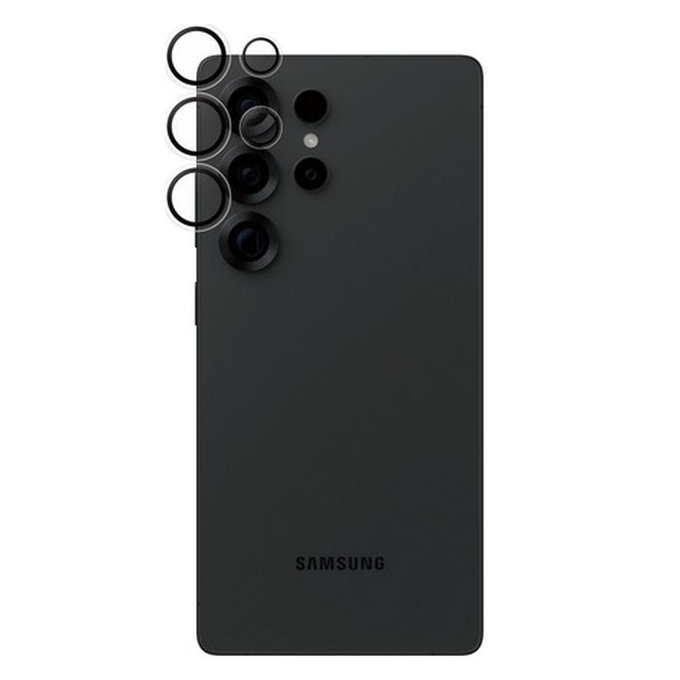 PanzerGlass - Capac de protec?ie & obiectivul camerei Hoops pentru Samsung Galaxy S25 Ultra, transparent