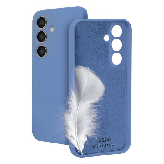 SBS - Caz Instinct pentru Samsung Galaxy S25, albastru