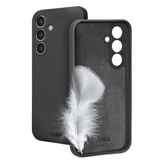 SBS - Caz Instinct pentru Samsung Galaxy S25+, negru