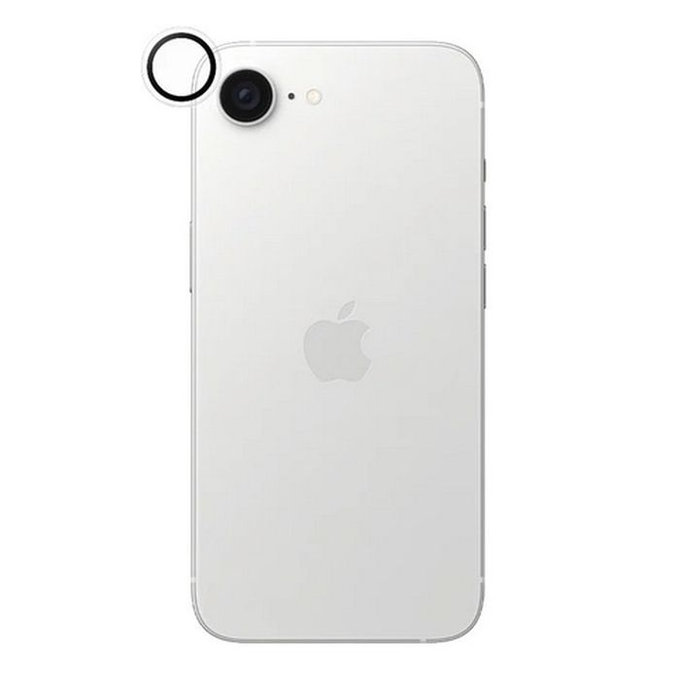 PanzerGlass - Capac de protec?ie & obiectivul camerei Hoops pentru iPhone 16e, negru