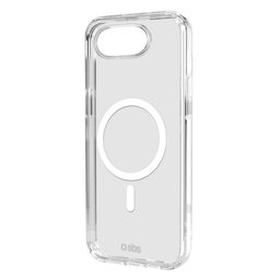 SBS - Caz Light Mag pentru iPhone 16e, transparent