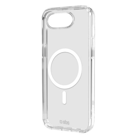 SBS - Caz Light Mag pentru iPhone 16e, transparent