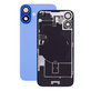 Apple iPhone 16 - Sticlă pentru carcasa din spate + Sticlă cameră + Placă metalică + Magneți MagSafe (Ultramarine)