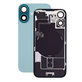 Apple iPhone 16 - Sticlă pentru carcasa din spate + Sticlă cameră + Placă metalică + Magneți MagSafe (Teal)