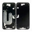 Apple iPhone 16 - Ramă mijlocie + Butoane de pornire + Volum (Black)