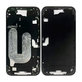 Apple iPhone 16 - Ramă mijlocie + Butoane de pornire + Volum (Black)