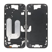 Apple iPhone 16 - Ramă mijlocie + Butoane de pornire + Volum (Black)