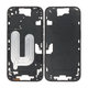 Apple iPhone 16 - Ramă mijlocie + Butoane de pornire + Volum (Black)