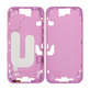 Apple iPhone 16 - Ramă mijlocie + Butoane de pornire + Volum (Pink)