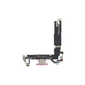 Apple iPhone 16 - Conector de Încărcare + Cablu Flex (Pink)