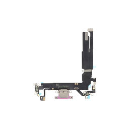 Apple iPhone 16 - Conector de Încărcare + Cablu Flex (Pink)