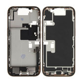 Apple iPhone 16 Pro - Ramă mijlocie + Butoane de pornire + Volum (Desert Titanium)