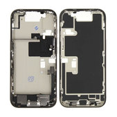 Apple iPhone 16 Pro - Ramă mijlocie + Butoane de pornire + Volum (Natural Titanium)