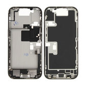 Apple iPhone 16 Pro - Ramă mijlocie + Butoane de pornire + Volum (White Titanium)