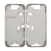 Apple iPhone 16 Pro - Ramă mijlocie + Butoane de pornire + Volum (White Titanium)