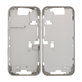 Apple iPhone 16 Pro - Ramă mijlocie + Butoane de pornire + Volum (White Titanium)