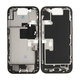 Apple iPhone 16 Pro - Ramă mijlocie + Butoane de pornire + Volum (Black Titanium)