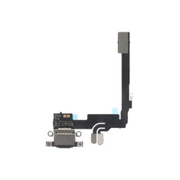 Apple iPhone 16 Pro - Conector de Încărcare + Cablu Flex (Black Titanium)