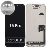 Apple iPhone 16 Pro - Ecran LCD + Sticlă Tactilă + Ramă Refurbished PRO