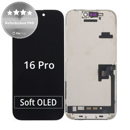 Apple iPhone 16 Pro - Ecran LCD + Sticlă Tactilă + Ramă Refurbished PRO