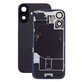Apple iPhone 16 Plus - Sticlă pentru carcasa din spate + Sticlă cameră + Placă metalică + Magneți MagSafe + Cablu Flex (Black)
