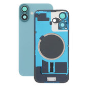 Apple iPhone 16 Plus - Sticlă pentru carcasa din spate + Sticlă cameră + Placă metalică + Magneți MagSafe (Teal)