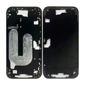 Apple iPhone 16 Plus - Ramă mijlocie + Butoane de pornire + Volum (Black)