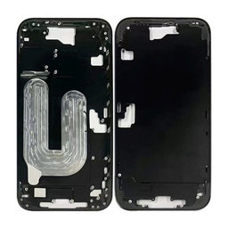 Apple iPhone 16 Plus - Ramă mijlocie + Butoane de pornire + Volum (Black)