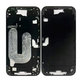 Apple iPhone 16 Plus - Ramă mijlocie + Butoane de pornire + Volum (Black)